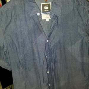 G-Star Raw slimfit Button up (L)